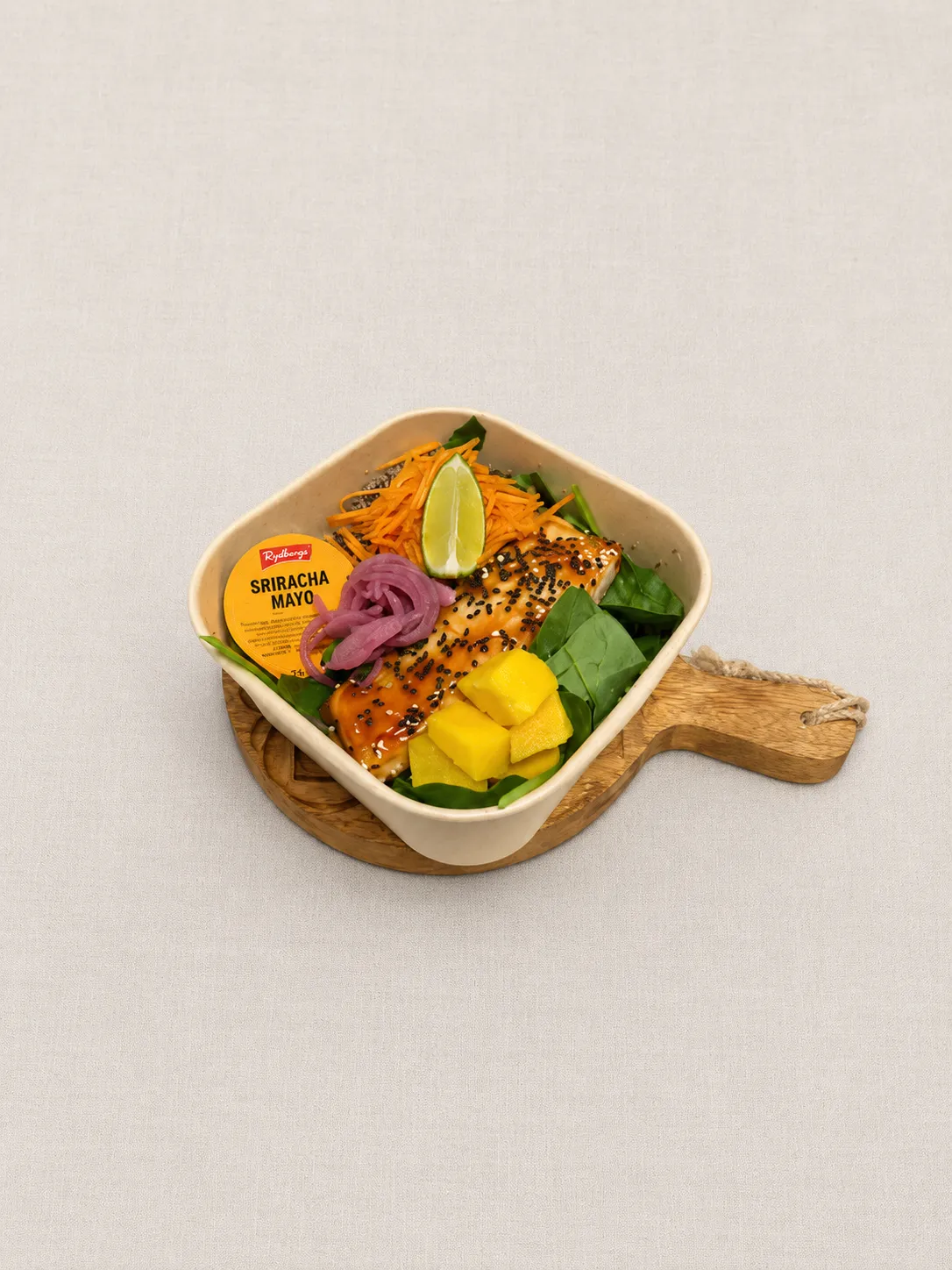 Grillad lax sweet chili med quinoa